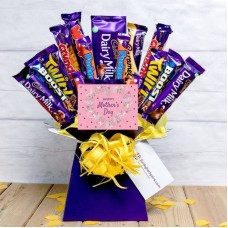 Mothers Day Deluxe Cadburys Chocolate Bouquet