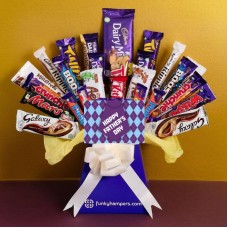 Fathers Day Super Mega Chocolate Bouquet
