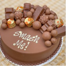 Chocoholics Smash Cake