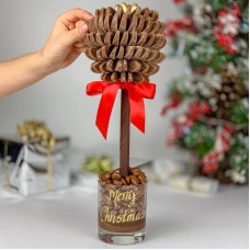 Chocolate Orange Funky Sweet Tree 25cm