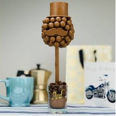 Malteser Hat and Tash Personalised Tree 25cm