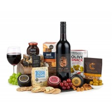 Three Cheese, Red Wine and Nibbles Hamper