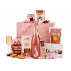 Luxury Rose Prosecco and Pink Treats Gift Box