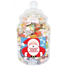 Personalised Santa Large Sweet Jar