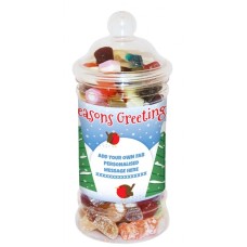 Personalised Robins Small Sweet Jar