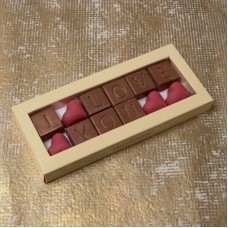 I Love You Choc Message I Love You Choc Message