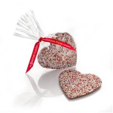 Milk Chocolate Sprinkle Heart