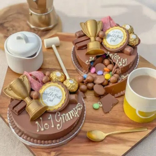 Mini World's Best Dad Smash Cake