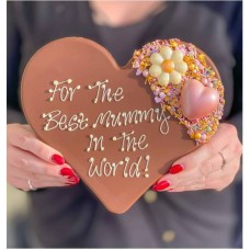 Mother's Love Chocolate Heart Large
