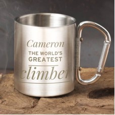 Personalised 'Any Message' Metal Mug