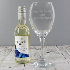 Personalised White Wine Gift