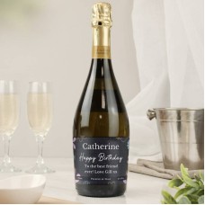 Personalised Daisy Prosecco