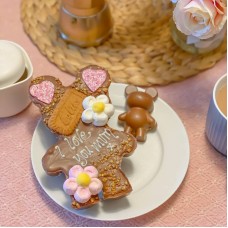 Pink Biscoff Loaded Bear