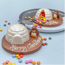 Chocolate Smash Igloo and Praline Penguin