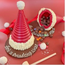 Santa's Smashing Chocolate Hat