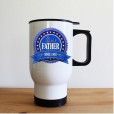 Personalised Best Father Travel Mug