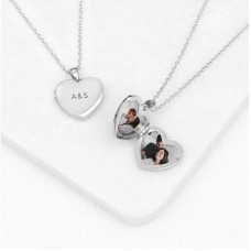 Personalised Photo Heart Locket