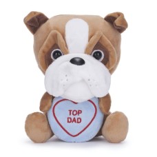 18cm Top Dad Bulldog Teddy