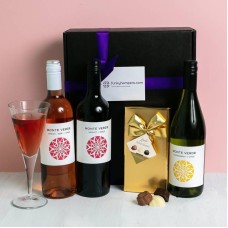 Trio of Chilean Wine with Belgian Chocolates