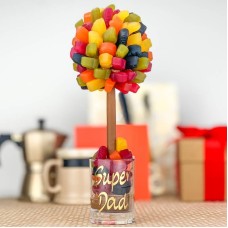 Personalised Wine Gum Funky Sweet Tree 25cm