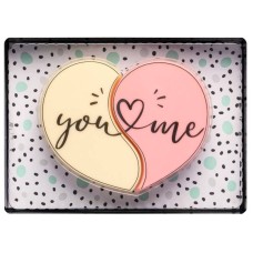 You and Me Heart Chocolate
