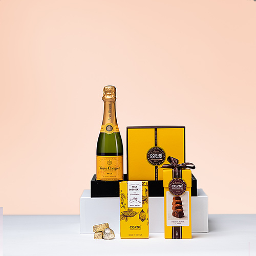 Corne Port-Royal Chocolates & Veuve Clicquot Brut