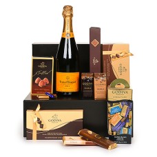Godiva Chocolate Deluxe with Veuve Clicquot