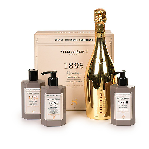 Atelier Rebul : 1895 gift set & Bottega Gold prosecco