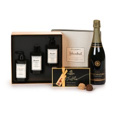 Atelier Rebul : Istanbul Bath & Body, Cava Pere Ventura & Godiva truffles
