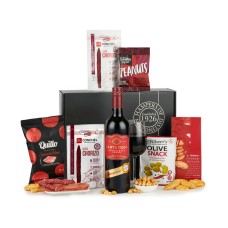 Savoury Gift Box Red Wine Hamper