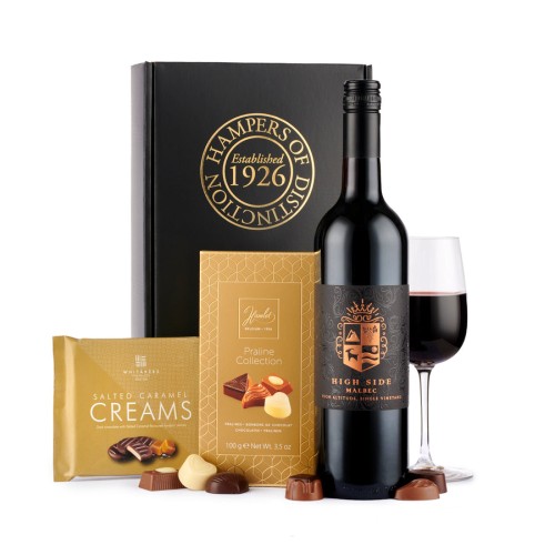 Red Wine & Chocolates Hamper