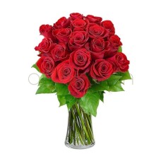 Bouquet of 18 red roses