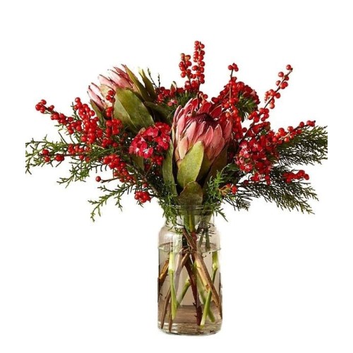Red Joyful Bouquet (Basic)