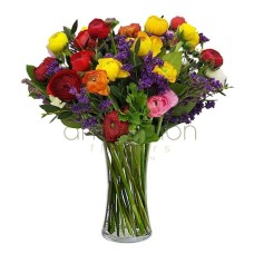 Colorful Ranunculus