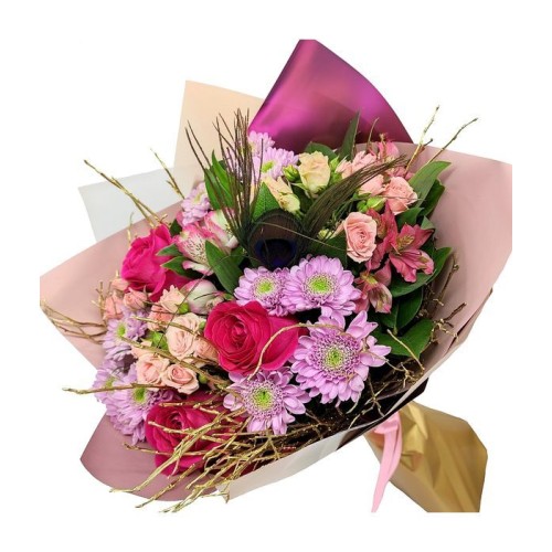 Dreamy bouquet of pink | fuchsia flowers