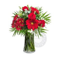 Red bouquet of flowers (Basic)