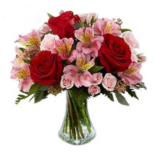 Beautiful Roses And Alstromerias (small)
