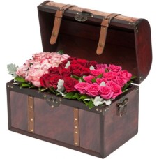 Chest Filled With 36 Gorgeous Roses