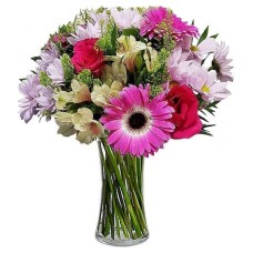 Eve bouquet with colorful flowers (Basic)