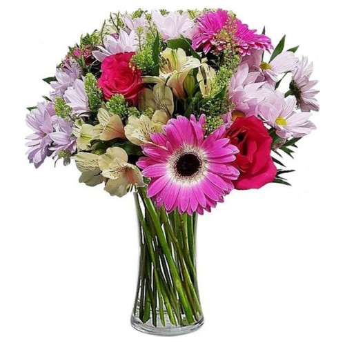 Eve bouquet with colorful flowers (Basic)