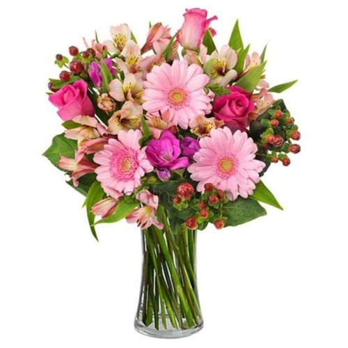 Pink fresh bouquet (Basic)