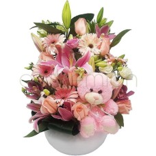 Pink and white flowers (Basic)