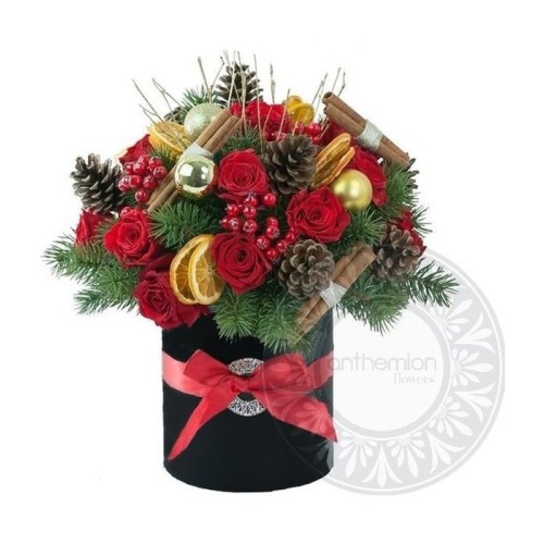 Festive tall black box (Basic)