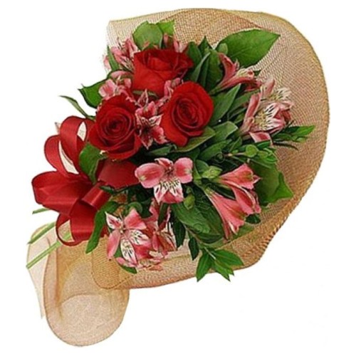 Romantic hand tied bouquet (Basic)