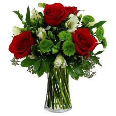 Gorgeous roses and alstroemerias (Basic)