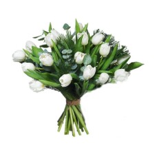 White tulip bouquet (Basic)