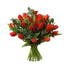 Red tulip bouquet (Basic)