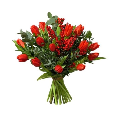 Red tulip bouquet (Basic)