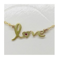 Golden Love necklace