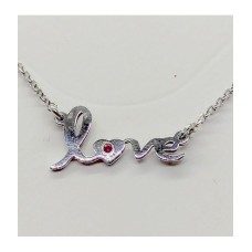 Love necklace in silver